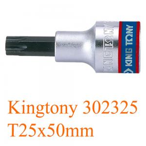 Đầu tuýp 3/8 inch bit mũi sao T25X50mm Kingtony 302325