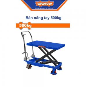 Bàn nâng tay 500kg Wadfow