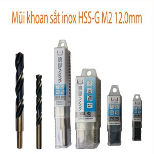 Mũi khoan sắt inox HSS-G M2 12.0mm