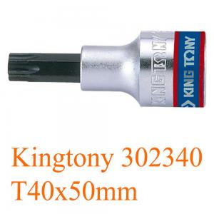 Đầu tuýp 3/8 inch bit mũi sao T40X50mm Kingtony 302340