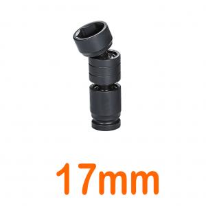 Đầu khẩu lục giác 3 đoạn 3/8" 17mm LICOTA A3US317