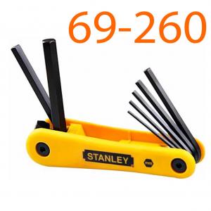 Lục giác gập INCH 5 chi tiết Stanley 69-260