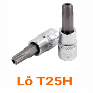 Đầu tuýp 1/4" mũi vít bông có lỗ T25H LICOTA