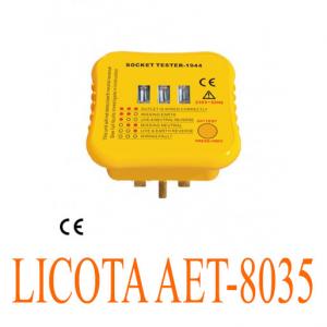 Thiết bị kiểm tra ổ cắm điện LICOTA AET-8035