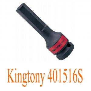 Đầu tuýp đen 1/2" lục giác 1/2" Kingtony 401516S