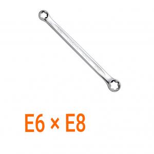 Cờ lê 2 đầu vòng hình sao E6 × E8 LICOTA