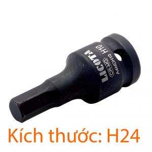 Đầu tuýp 1/2" lục giác chìm loại 60mm H24 LICOTA