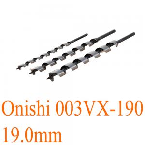 Mũi khoan xoắn ốc Ø19.0mm chuôi lục VX loại dài 310mm Onishi