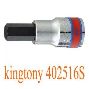 Đầu tuýp lục giác 1/2"-1/2" kingtony 402516S