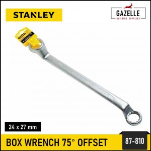 Cờ lê 2 đầu vòng 75° 24x27mm Stanley 87-810-1