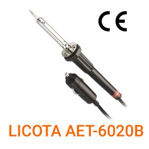 Mỏ hàn cán nhựa bakelite cắm với bật lửa xì gà trên xe hơi LICOTA AET-6020B