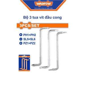 Bộ 3 tua vít đầu cong Wafdow