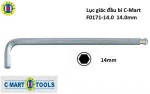 Lục giác đầu bi C-Mart F0171-14.0 14.0mm