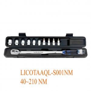 Bộ đầu tuýp tay vặn 3/8 inch 11 món (40-210Nm) thang đo micrometer LICOTA