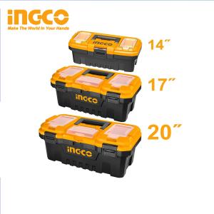 Bộ 3 hộp nhựa đựng công cụ 14"+17"+20" (khóa nhựa) Ingco PBXK0301
