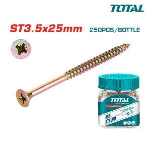 Bộ 250 vít bắt gỗ ST3.5x25mm Total