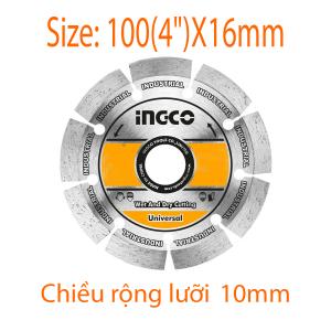 Đĩa cắt gạch khô Ingco DMD011001