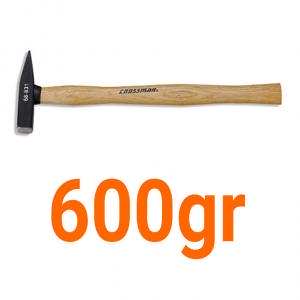 Búa đầu dẹp 600gr cán gỗ Crossman