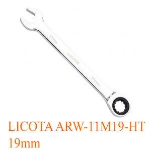 Cờ lê vòng miệng tự động 1 chiều 19mm LICOTA