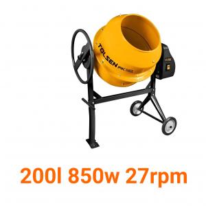 Máy trộn bê tông 200L 850W 27rpm TOLSEN 79953