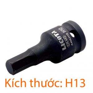 Đầu tuýp 1/2" lục giác chìm loại 60mm H13 LICOTA