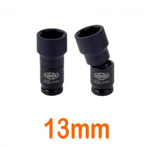 Đầu tuýp lắc léo khớp bi 3/8" 13mm LICOTA