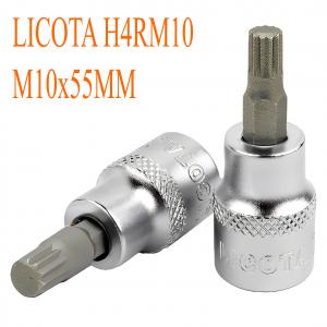 Đầu tuýp mũi vít 1/2" Spline M10x55mm LICOTA