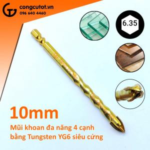 Mũi khoan đa năng 4 cạnh 10mm Century