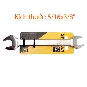 Cờ lê hệ inch 2 đầu miệng 5/16"x3/8" Stanley 87-677-1