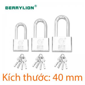 Khóa Berrylion Dài  xi bóng (ruột thau) 4F