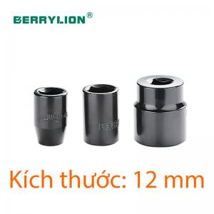 Đầu tuýp lục giác ngắn kiểu Mỹ 12mm Berrylion 082101012