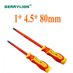 Tô vít cách điện VDE PH 1* 4.5* 80mm đầu (+) Berrylion 030302080