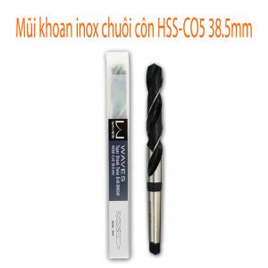 Mũi khoan inox chuôi côn HSS-CO5 38.5mm