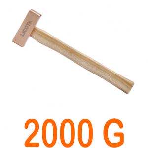 Búa đồng cán gỗ 2000g LICOTA