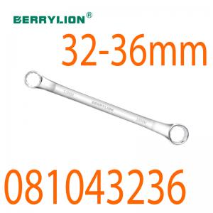Cờ lê 2 đầu vòng xi bóng 32-36mm Berrylion 081043236
