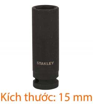Đầu tuýp 1/2" impact deep socket 15mm Stanley STMT87502-8B