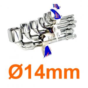 Cần điếu lỗ chữ L Ø14mm thép CrV Senka