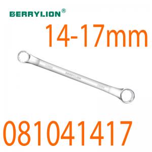 Cờ lê 2 đầu vòng xi bóng 14-17mm Berrylion 081041417