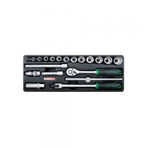 Bộ tuýp lục giác 3/8" 20 chi tiết Toptul