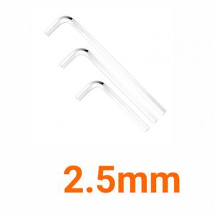 Lục giác 2.5mm chữ L 87.5x20.5mm LICOTA