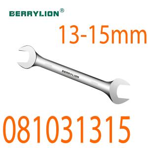 Cờ lê 2 đầu miệng xi bóng 13-15mm Berrylion 081031315