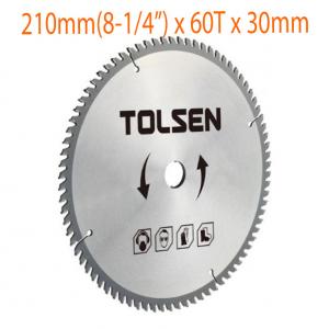 Đĩa cắt gỗ 210mm*60 răng TOLSEN 76540