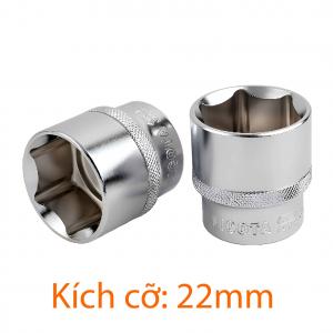 Đầu tuýp 1/2" 6 góc Flank 22mm LICOTA