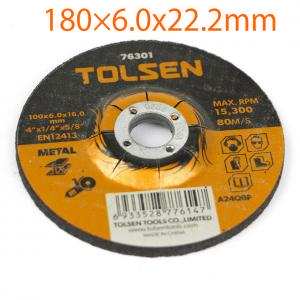 Đĩa mài sắt 180×6.0x22.2mm TOLSEN 76305