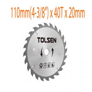 Đĩa cắt gỗ 110mm*40 răng TOLSEN 76410