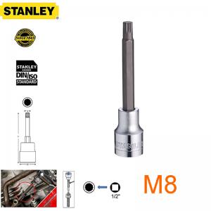 Đầu tuýp 1/2'' XZN LONG BIT SOCKET M-8 Stanley STMT73424-8B