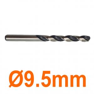 Mũi khoan thép inox Ø9.5mm đen trắng Senka