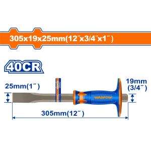 Mũi đục dẹp nguội 19x305mm Wadfow WCC2312