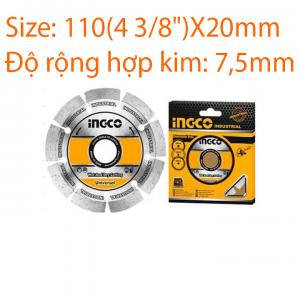 Đĩa cắt gạch khô Ingco DMD011102