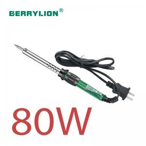 Mỏ hàn nhọn cán nhựa xanh Berrylion 80W